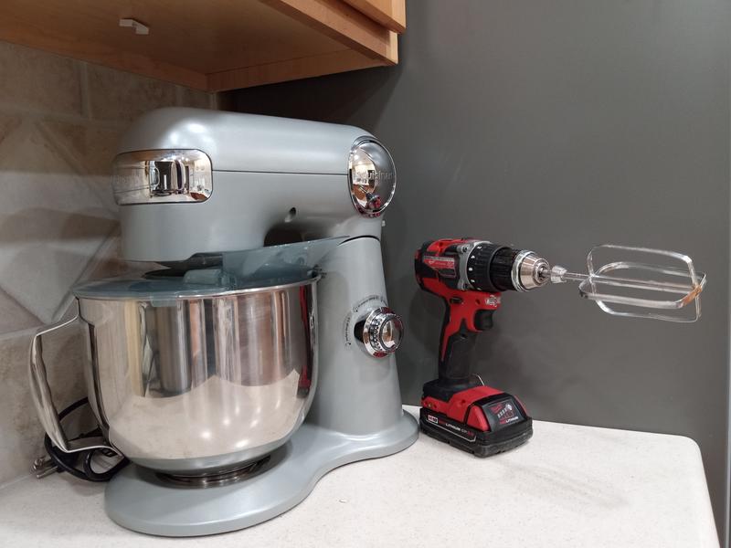 New mixer works more better . . .