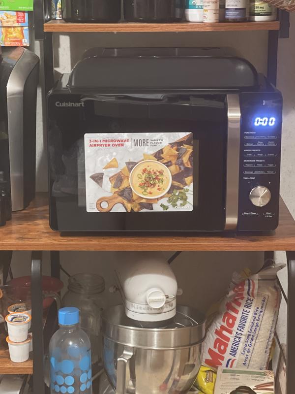 Customer Reviews Cuisinart® 3in1 Microwave AirFryer Oven in Black