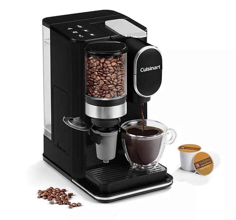 Cuisinart, Conical Burr Grind & Brew Single Serve Coffeemaker - Zola