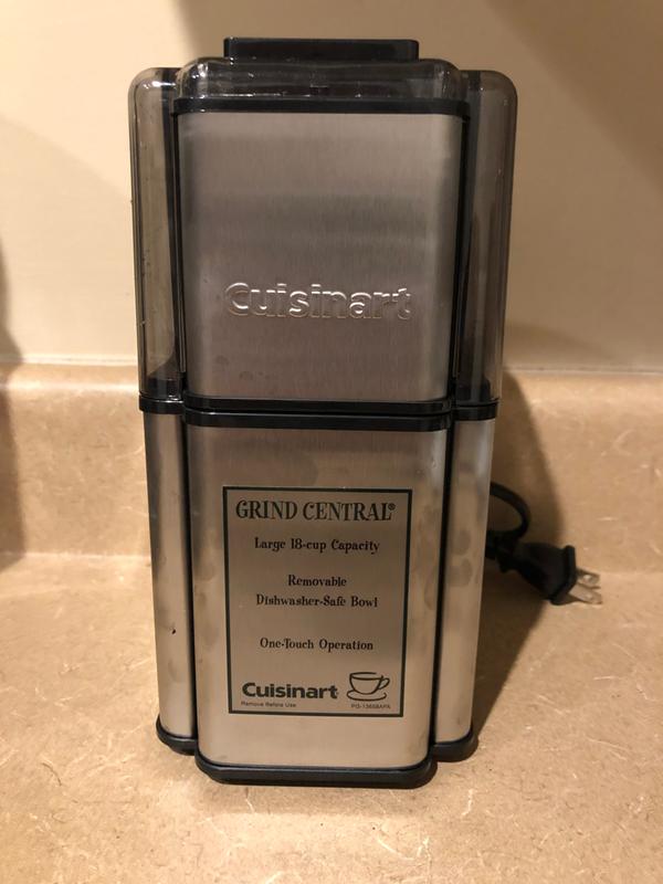 Cuisinart Grind Central Large 18 Cup Capacity Coffee Grinder,DCG-12BC
