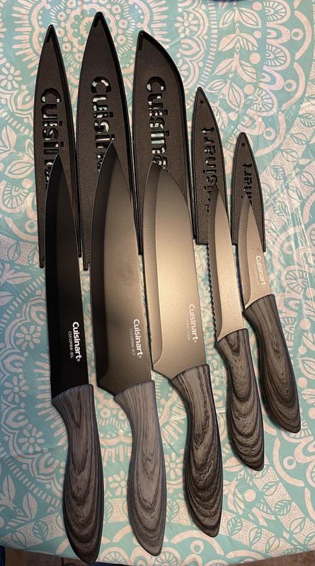 Williams Sonoma Cuisinart Marble Ceramic Knives, Set of 10