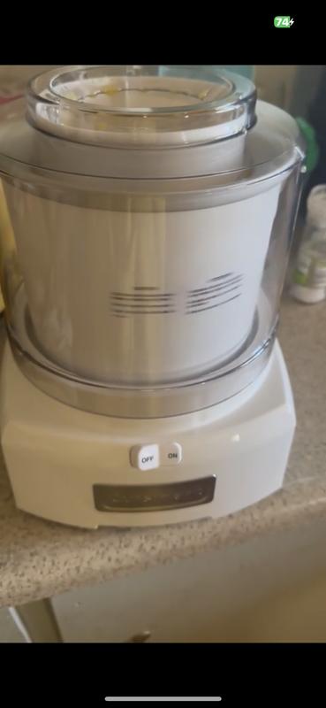 Cuisinart 1.5-Quart Ice Cream and Sorbet Maker White ICE-21P1 - Best Buy