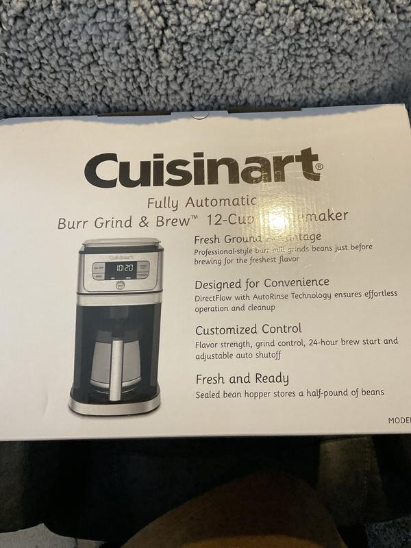 REVIEW Cuisinart DGB-800 Automatic Burr Grind and Brew 12 Cup Coffee Maker  