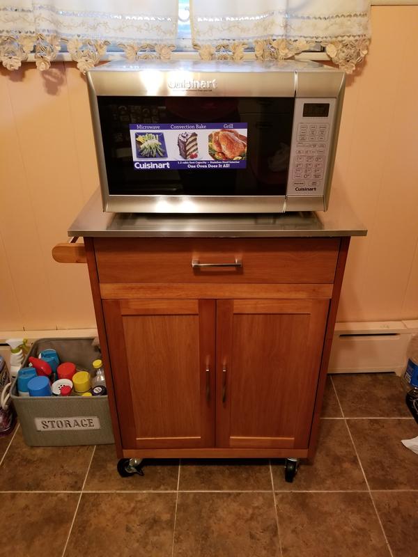 New cart...new microwave