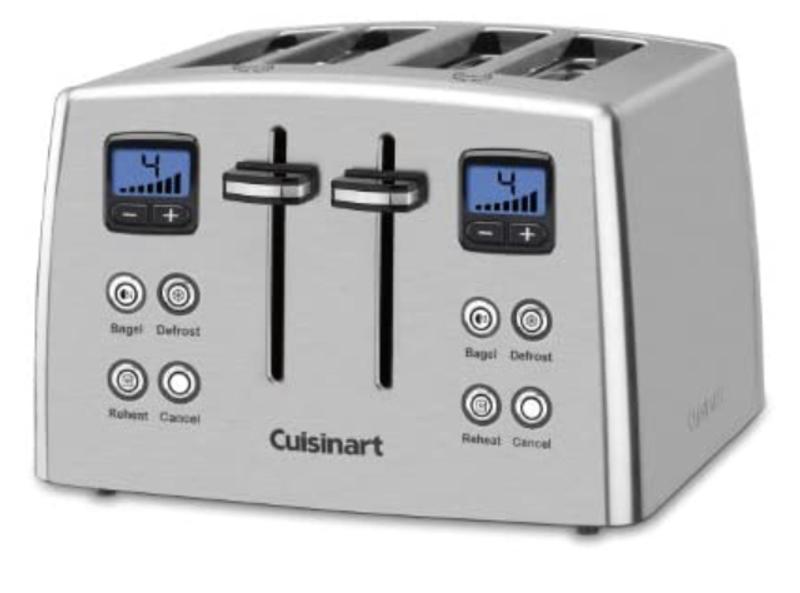 Cuisinart CPT-142 4-Slice Toaster - 10.7 - black