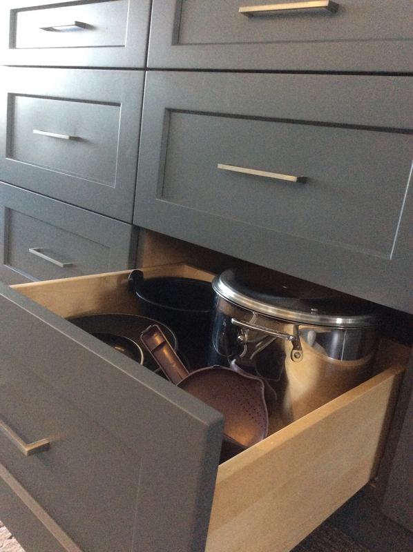 Fits in my new island drawer!