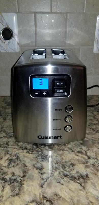 Cuisinart CPT-415P1 Countdown Metal Toaster, 2-Slice, Brushed Stainless並行輸入