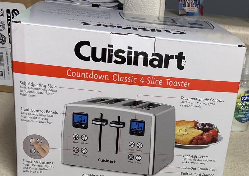 Cuisinart countdown outlet toaster