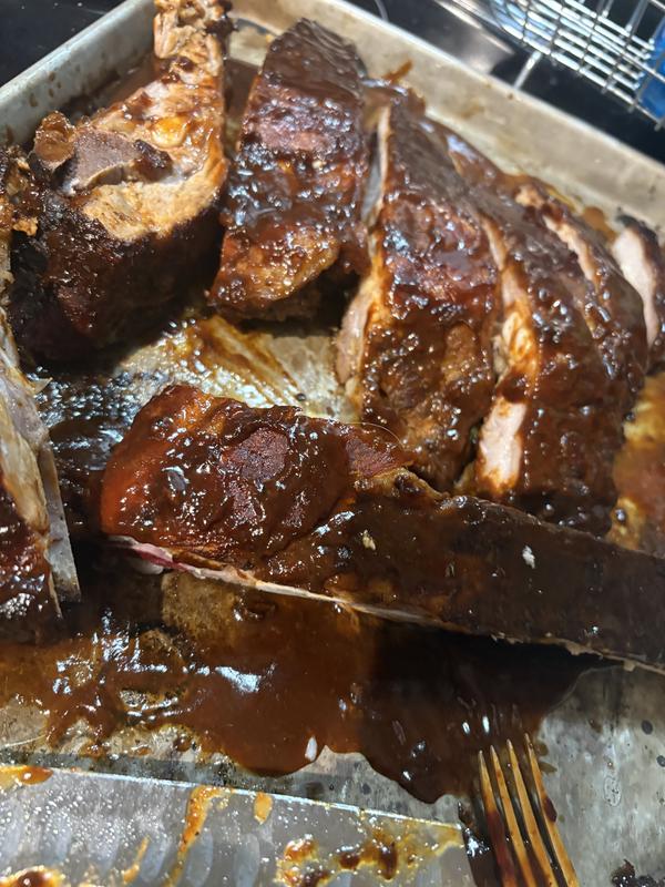 Cut through these ribs