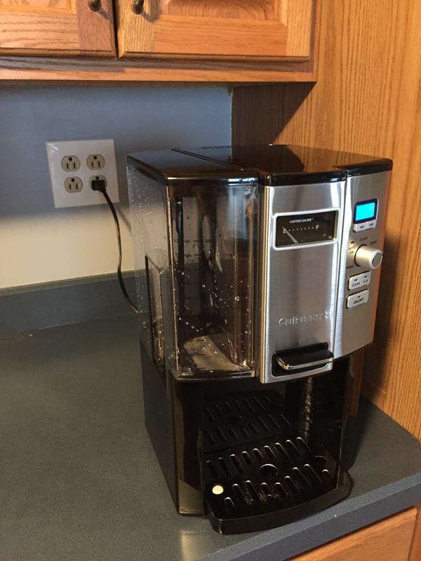 Cuisinart 12Cup Black Chrome Drip Coffee Maker with Programmable