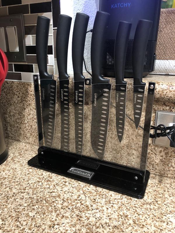 Cuisinart 7 Piece Cutlery Set with Acrylic Stand & Reviews