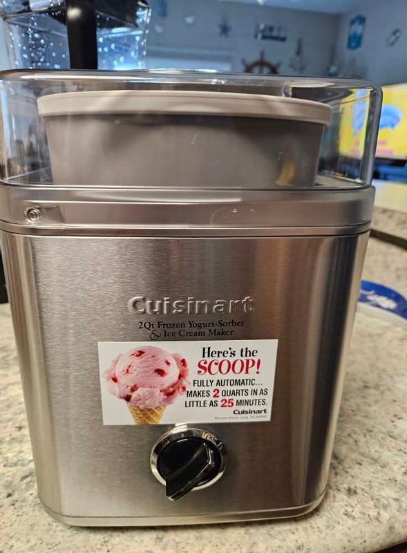 Cuisinart, Pure Indulgence Frozen Yogurt-Sorbet & Ice Cream Maker