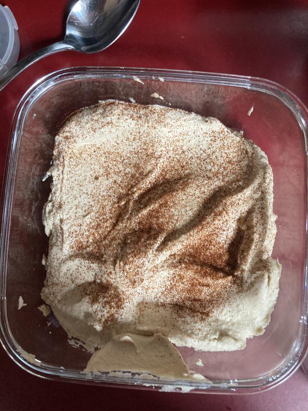 My now famous garlic hummus!