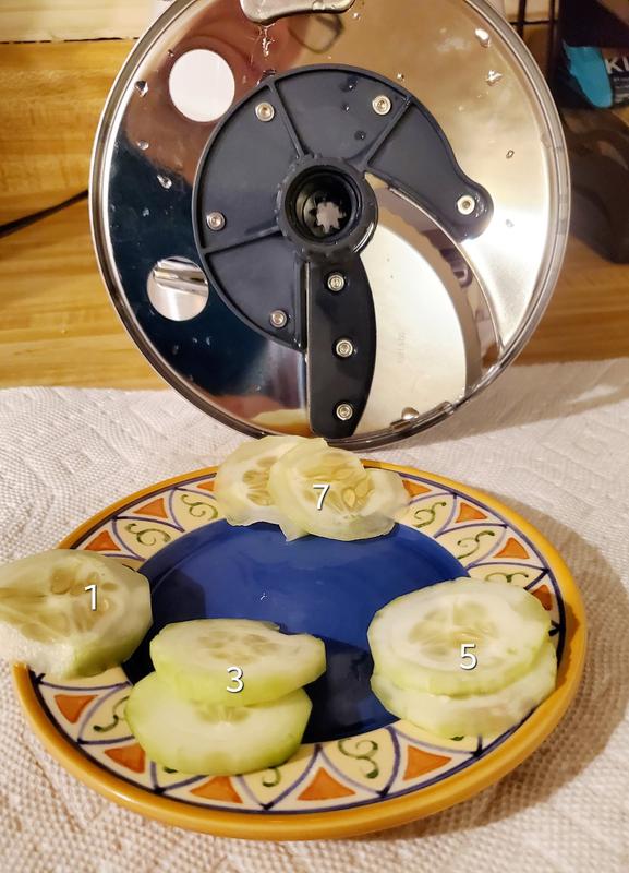 Slicing disk. 1mm, 3mm, 5mm, and 7mm.