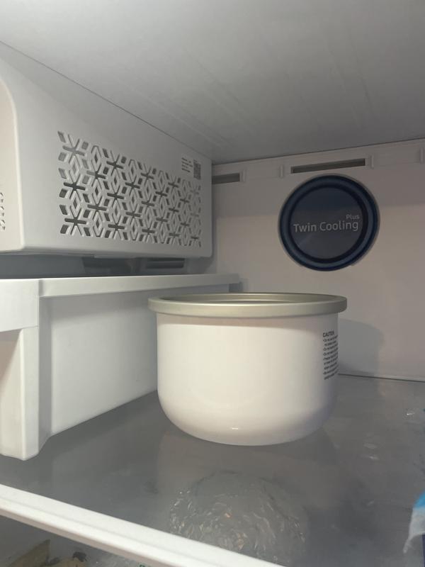 Inside the freezer, always ready!