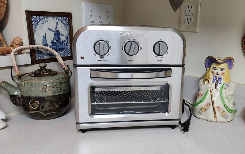 Compact Air Fryer/ Convection Toaster Oven, Stainless Steel