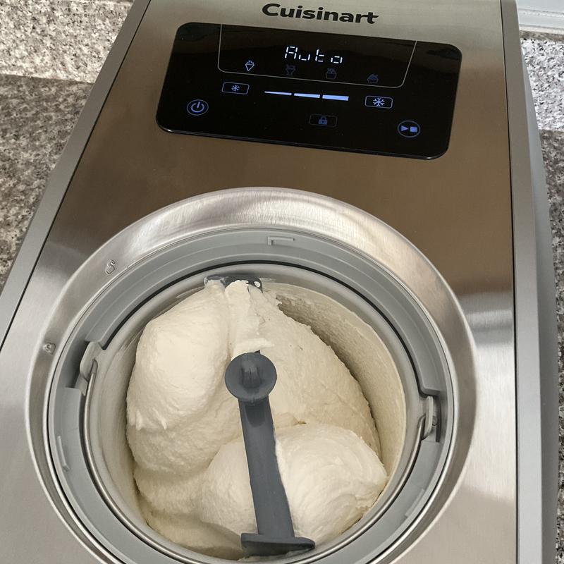 Absolutely delicious, creamy ice cream! Couldn’t be easier to make!