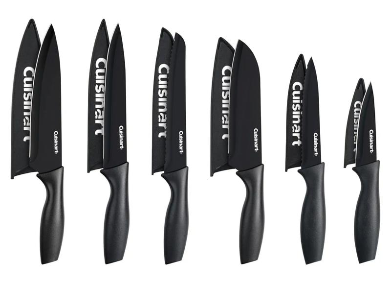 Cuisinart C77SSW-12P - Set di coltelli con lame in acciaio per