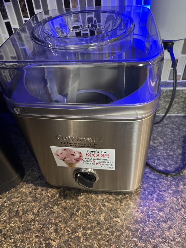 【新品未使用・送料込】Cuisinart ICE-30BCP1 フリーザーボウル Amazon.com: Cuisinart Ice Cream Maker Machine, 2-Quart Ice Cream
