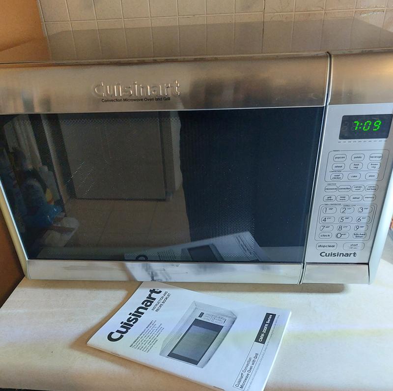  Cuisinart CMW-200 1.2-Cubic-Foot Convection Microwave Oven with  Grill, Stainless Steel: Countertop Microwave Ovens: Home & Kitchen