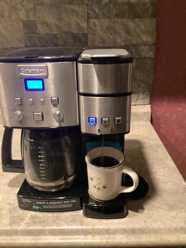 Cuisinart Coffee Center 12 Cup Coffeemaker And Single Serve Brewer Cuisinart Com