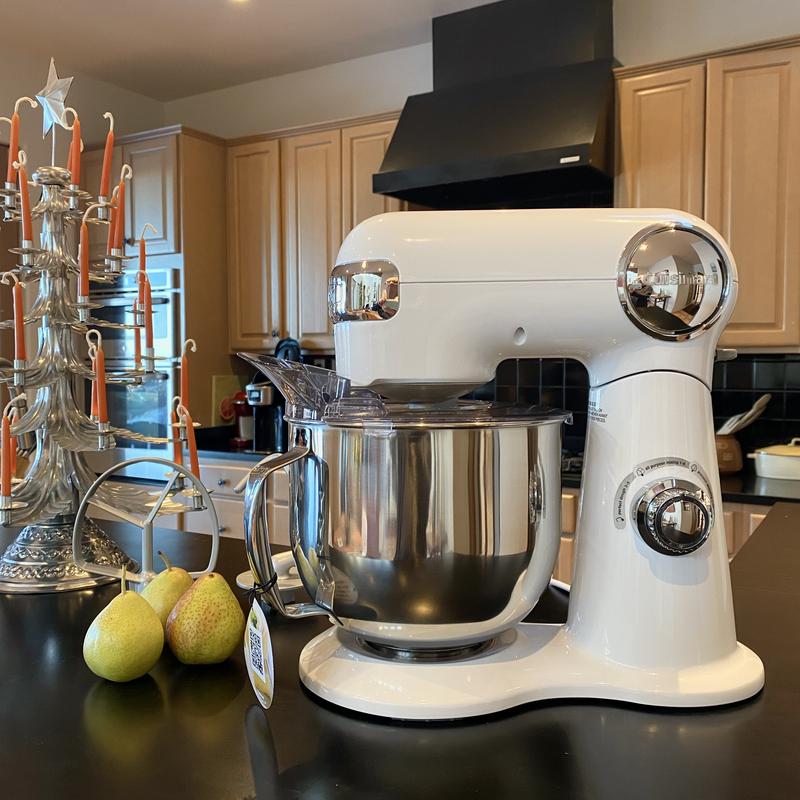 Cuisinart 5.5 Quart Precision Pro Digital Stand Mixer - Silver Lining