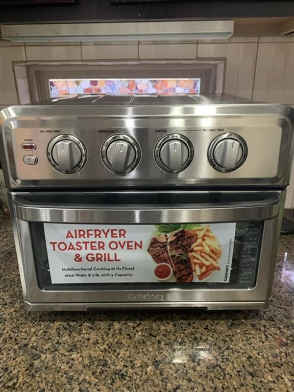 Bistro Noir 6-in-1 Air Fry Toaster Oven