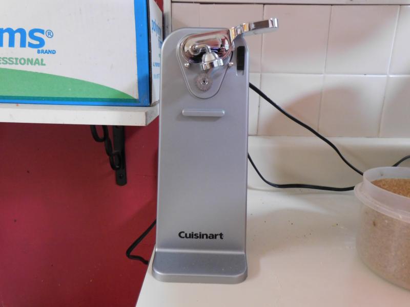 Cuisinart Die Cast Metal Electric Can Opener, DCO-24, Silver Tested And  Working