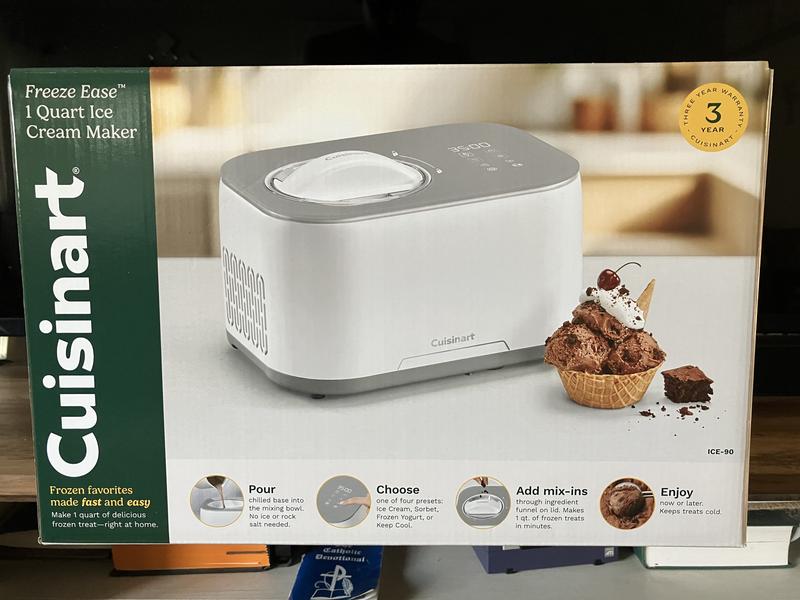 Freeze Ease 1qt Ice Cream Maker - Cuisinart
