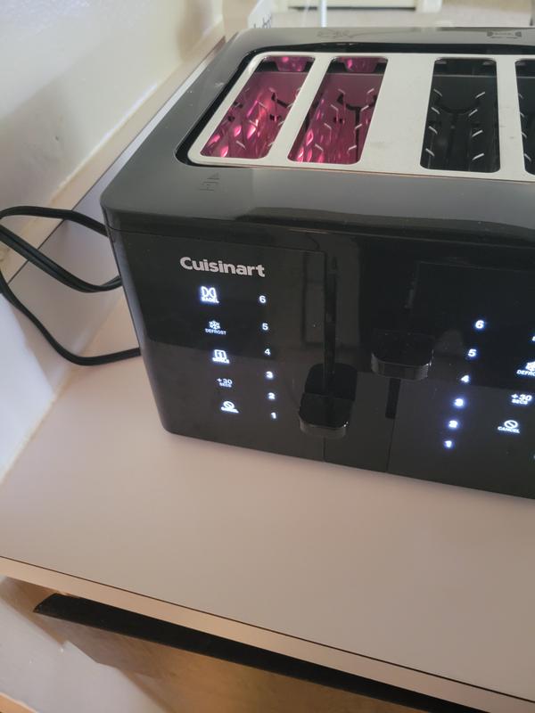 Toaster in operation.