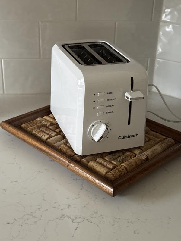 On a homemade cork hotplate