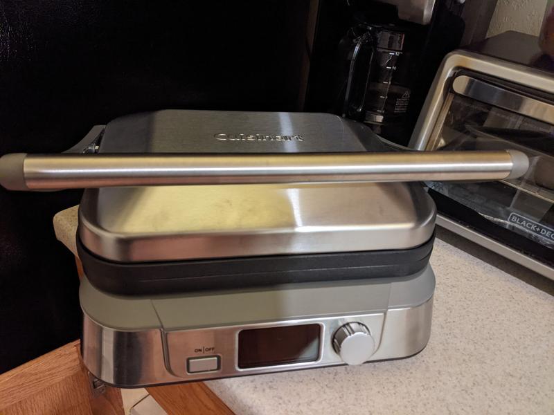 Cuisinart Griddler Grill & Panini Press - Silver/Black, 1 ct