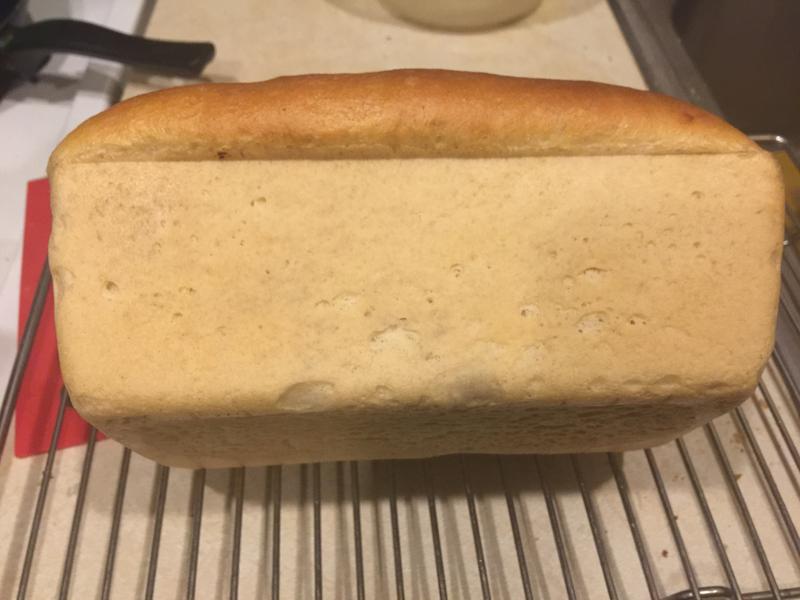 Perfectly baked loaf.