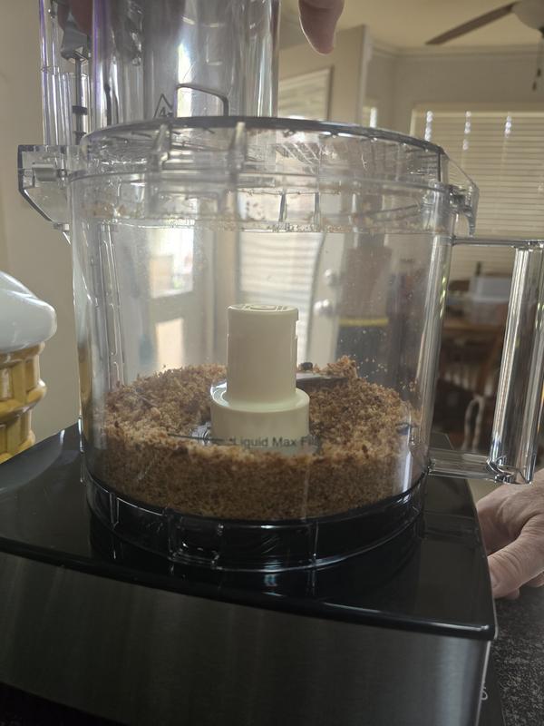 Making a fine crumbly powder.