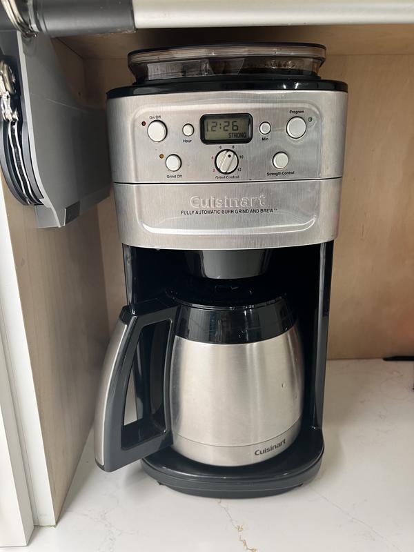 Cuisinart DGB-900BC Coffee Maker, Grind & Brew 12-Cup Thermal