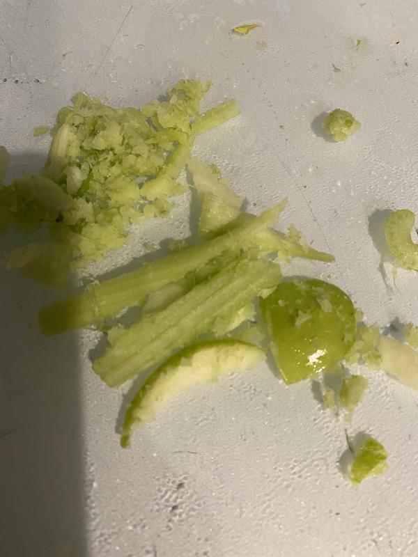 After juicing on speed 4
