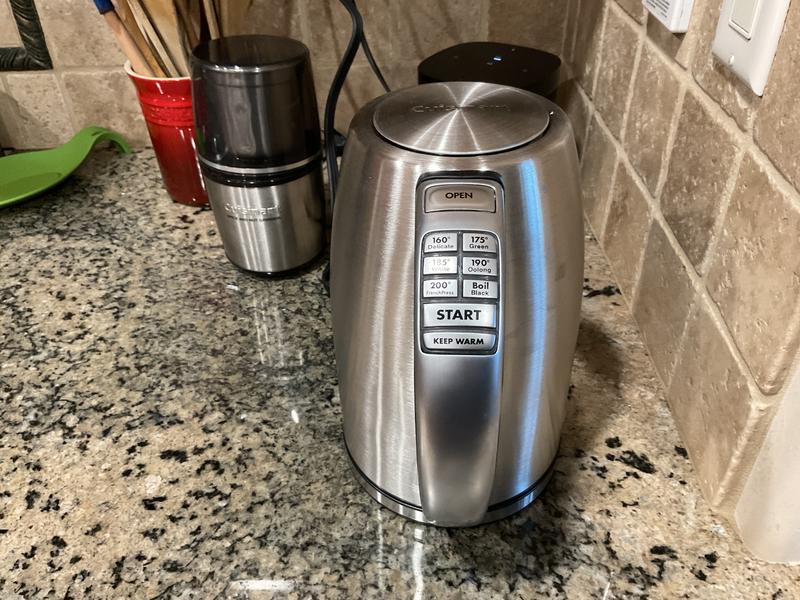 Cuisinart CPK-17 (CT) Programmable 1.7 LTR Electric Kettle Stainless No  Base