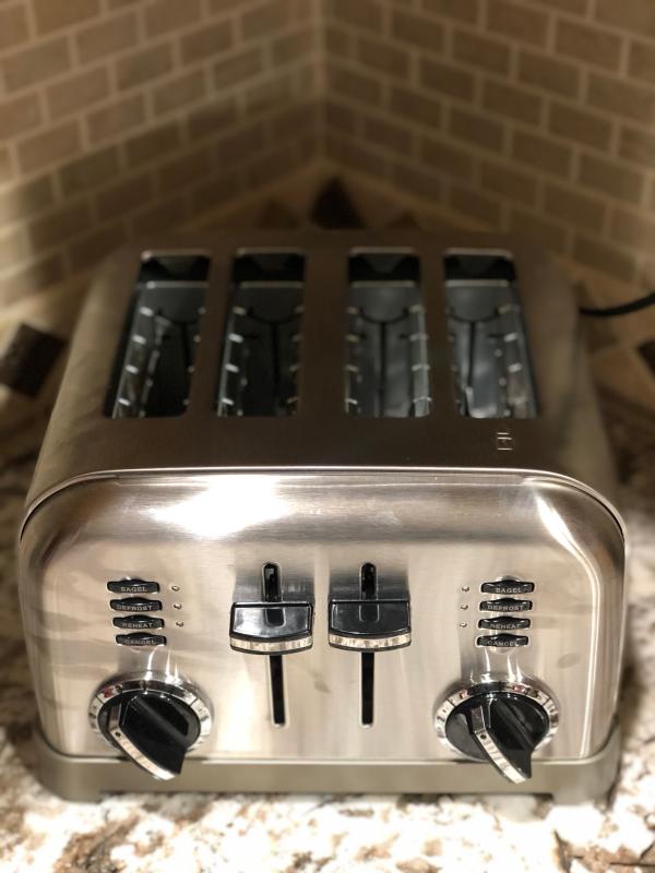 Cuisinart Metal Classic 4-Slice Toaster, Silver