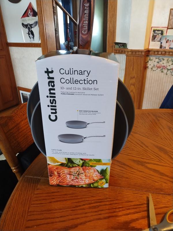 When I received the pans.