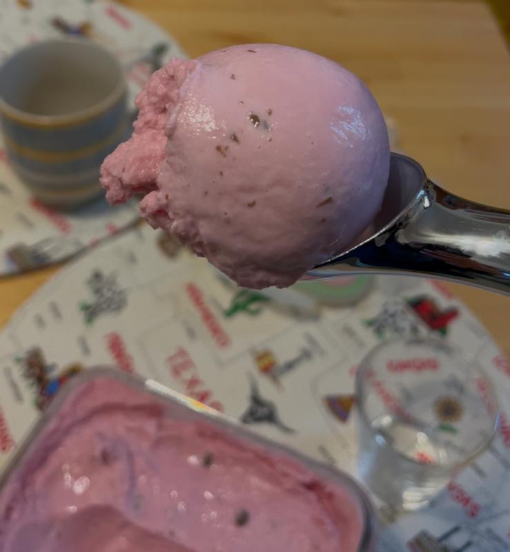 Beet ice cream, 11/10!!