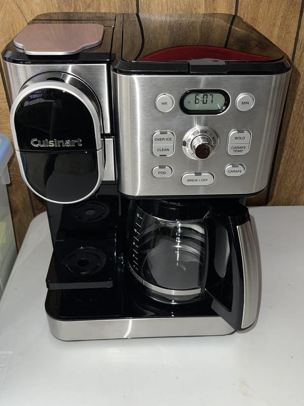 My awesome money saving in my quiet space fresh hot black coffee.