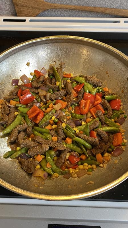 My 1st beef stir fry