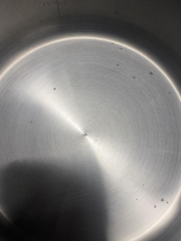 Salt will damage pan.