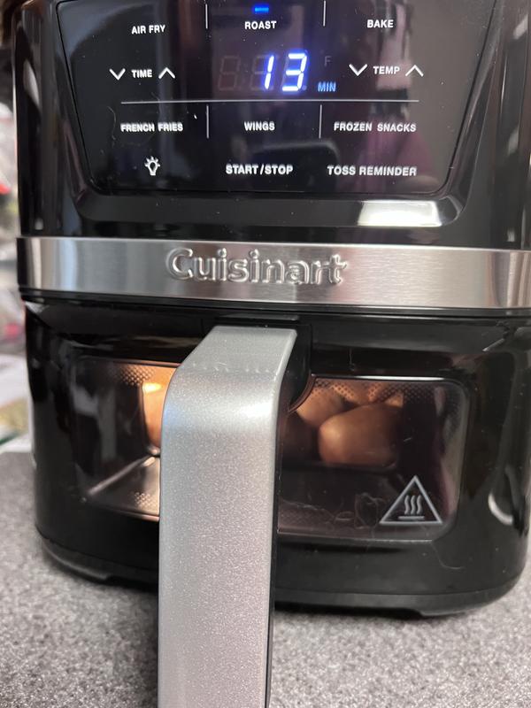 Perfect view of your food. Potatoes in this case.