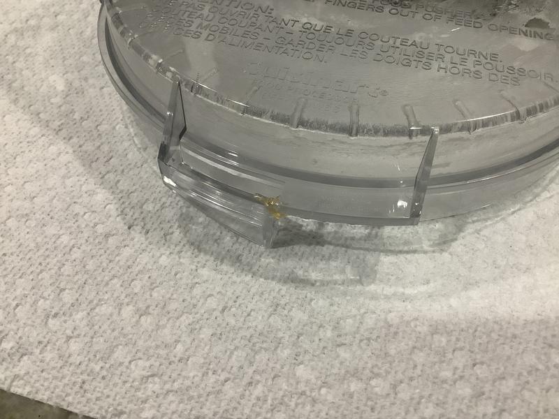 Lid - fragile plastic closure