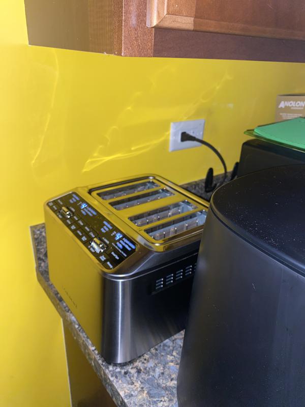 It fits just perfect next to the air fryer.