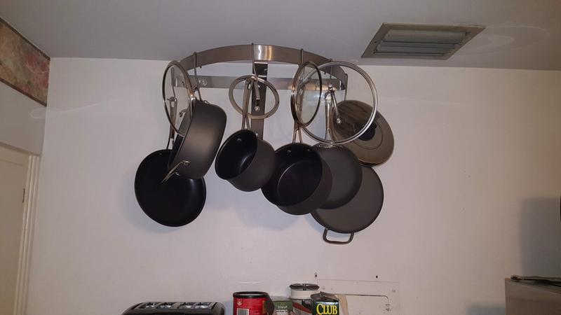 Hung on Cuisinart Rack. Essential Companion Item!
