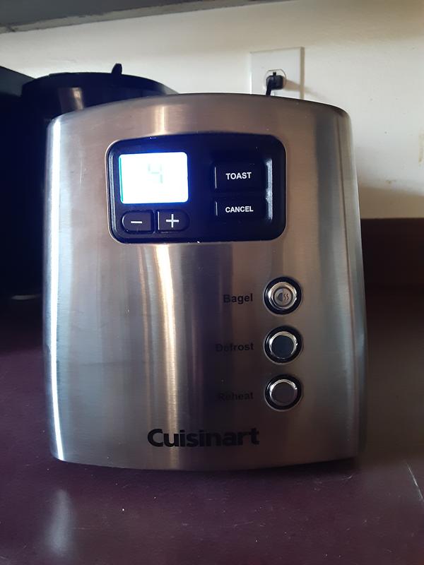 Cuisinart CPT-415P1 Countdown Metal Toaster, 2-Slice, Brushed Stainless並行輸入
