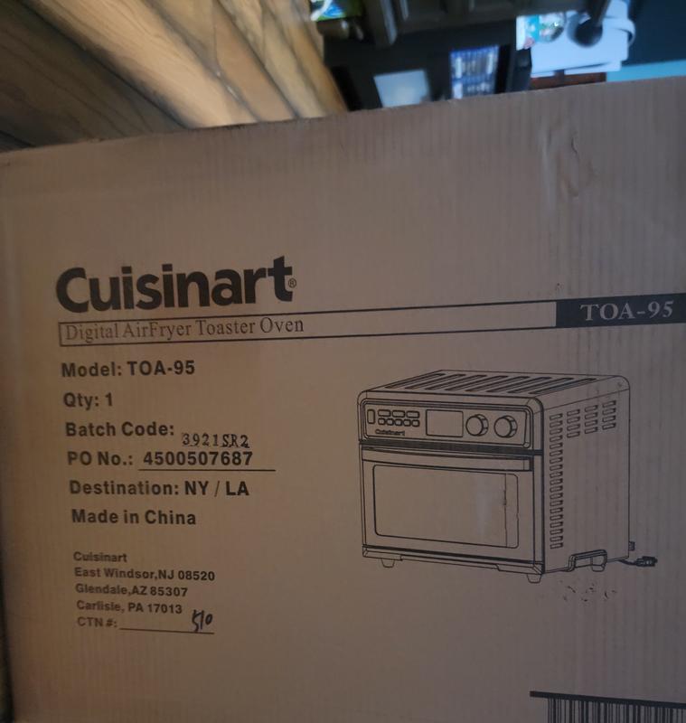 Cuisinart Digital AirFryer Toaster Oven - Stainless Steel - TOA-95