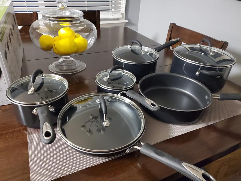 Cuisinart 55-11BK Advantage Non-Stick Aluminum 11-Piece Cookware